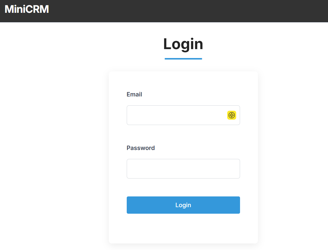 Mini CRM